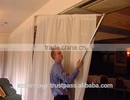 Adjustable Wedding Backdrop Pipe and Drape photo-3