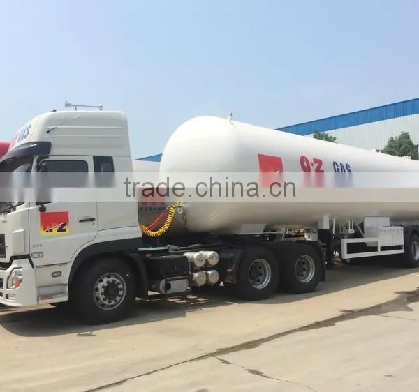 Liquified Natural Gas Tanker Semi Trailer LPG Truck for Sale photo-6