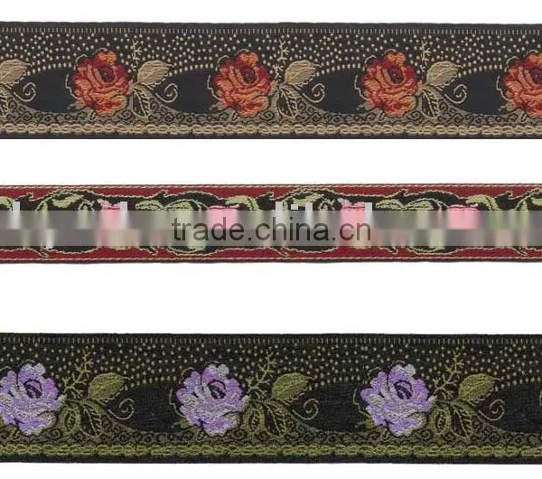 Jacquard ribbons webbing