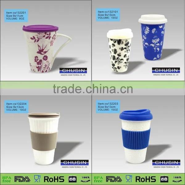 Ceramic Mug With Lid / Mug Cup / Ceramic Cup