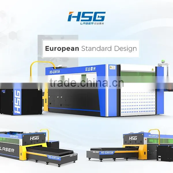 HS-G3015A 1000W Fiber Laser Cutting Machine for Steel Cutting