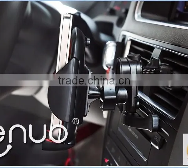Luxury 3.5 to 6.5 Inch GPS Universal Air Vent Car Mount Phone Holder photo-2