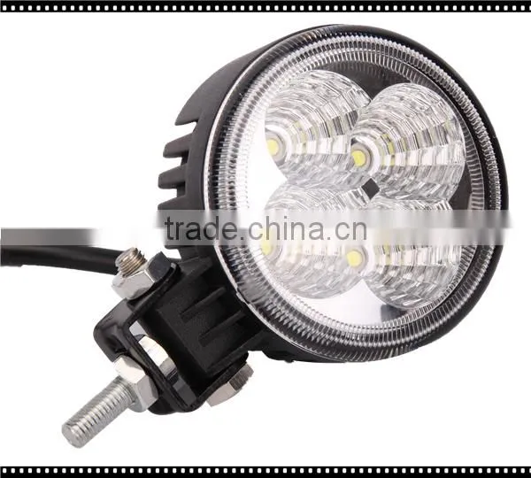 Hot Sale 12W LED Work Light Voltage 12/24V Waterproof Ip67 Spot Flood Beam for Offroad Suv Cars photo-3