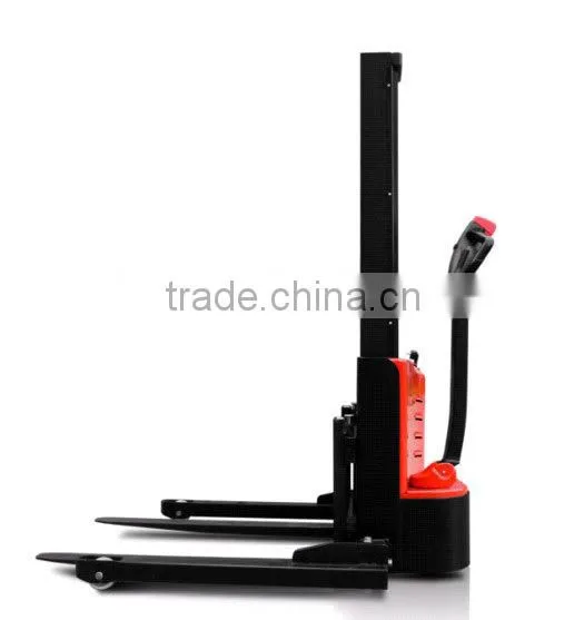 1Ton Single Column Electric Straddle Stacker With Smallest Working Space photo-2