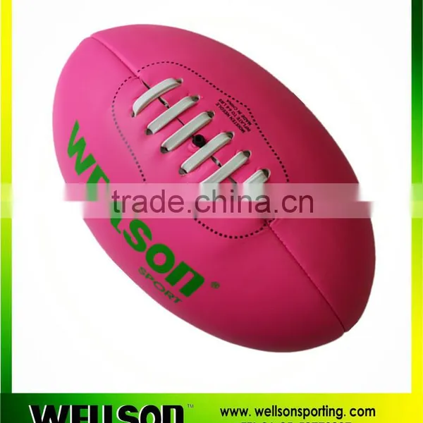 Machine Sewn Soft PVC Foamed AFL Ball photo-6