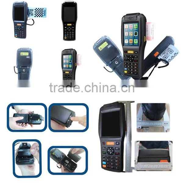 Win CE Handheld Rugged PDA With Mobile Printer,Barcode Scanner,WIFI,RFID Reader photo-2