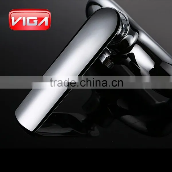 Solid Brass Water Mixer Chrome Shower Mixer photo-3