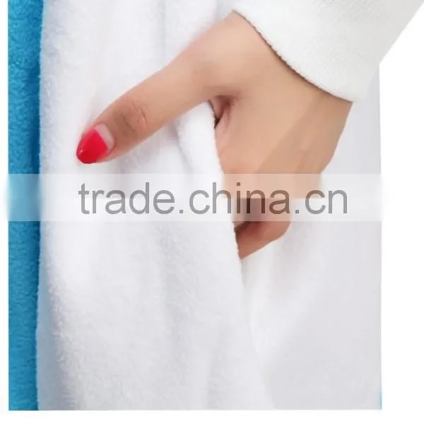 New Legendary Blue Unicorn Adult Animal Full Body Pajamas Party Costume photo-4