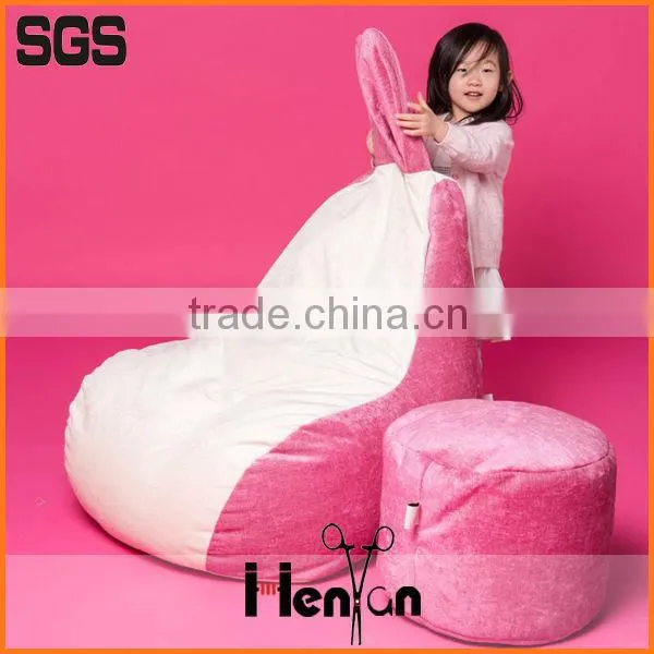 Custom Printed Cute Shaggy Bean Bag Cover