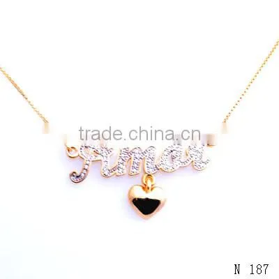Best Shot Jewelry American TV Series The Walking Dead Fashion Classic Letter Necklace photo-4