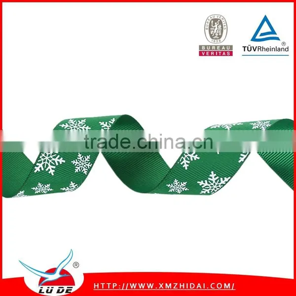 Christmas Series Grosgrain Ribbon Diy Printed Ribbon for Sales photo-3