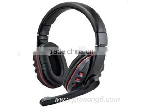 Computer Headphone Microphone Wired Headset photo-2