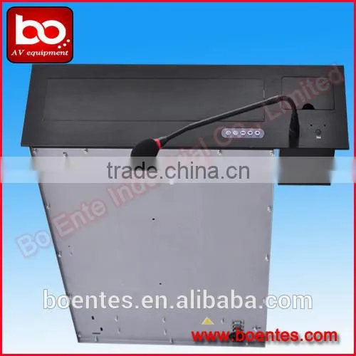 17 Inch LCD Monitor Screen Motorized Lift With Microphone for Conference System photo-2