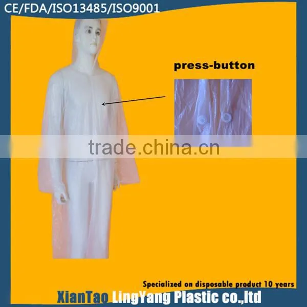 Disposable Plastic Raincoat, Plastic Rain Coat, Transparent Raincoat photo-5