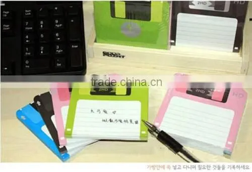 Floppy Disk Notepad Bookmark Marker Memo Sticky Notes photo-6