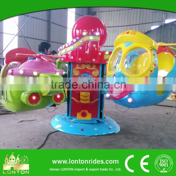Carnival Amusement Ride Game Self Control Plane Kiddie Ride Helicopter Ride photo-3