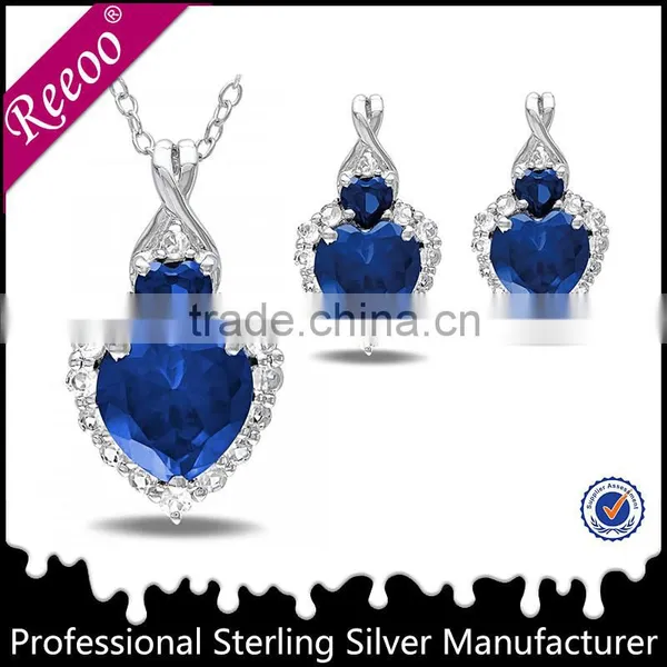 Aroma Dark Blue Stone Pendant photo-3