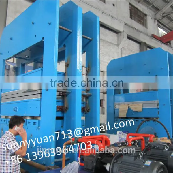 Rubber Floor Mat Hydraulic Press Rubber Floor Machine Rubber Vulcanizing Machine photo-6