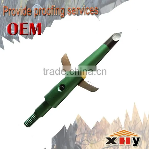 Hunting Arrows 2 Blade Broadheads 100 Grain Arrow Tips for Sale photo-4