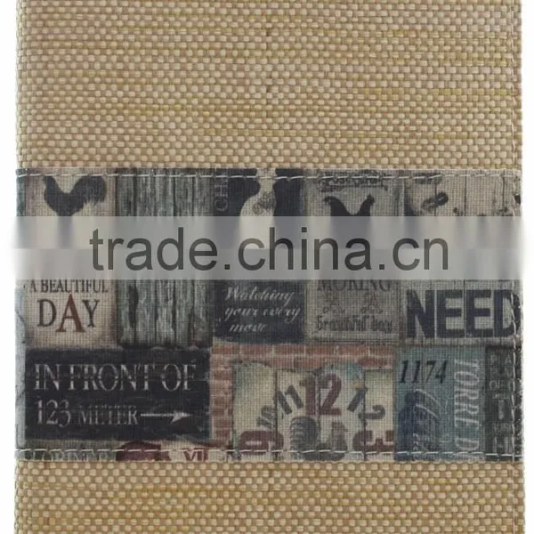 Creative Linen Flax Cover Notebook Notebooks for Promotional Gifts photo-2