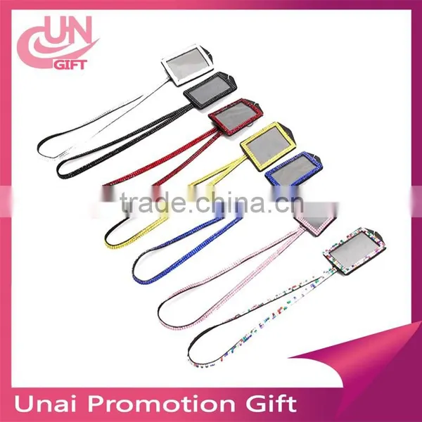 BLING RHINESTONE DIAMANTE CRYSTAL LANYARD ID BADGE HOLDER IN STOCK photo-5
