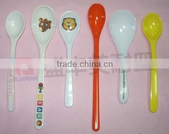 Colored Melamine Spoon Melamine Kids Set photo-5