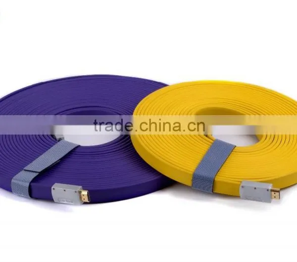 Special Highest Level HDMI Flat Cable With Metal Shell photo-3