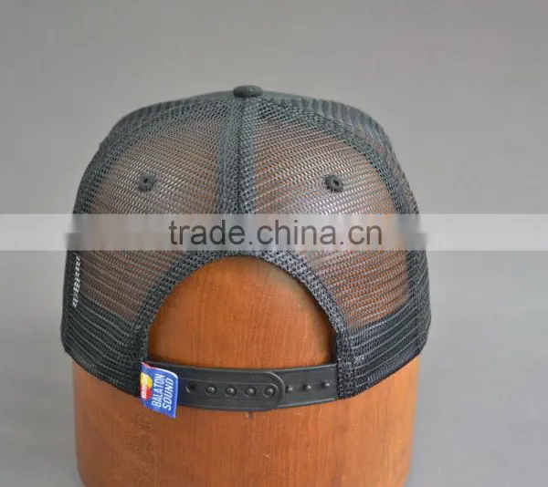 Custom Mesh Fabric 6-panel Cap With Embroidery Logo photo-4
