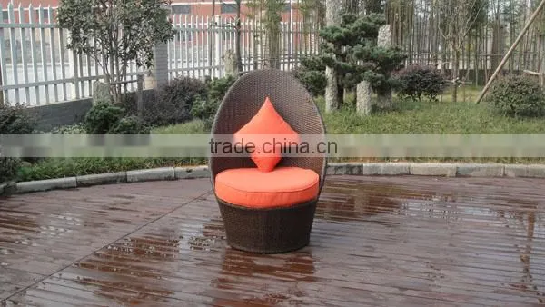 Amazing Single Sofa Set Garden Wicker Sofa Furniture Design photo-4