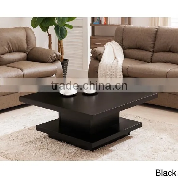 Customized Lobby Room Furniture Modern Wooden Coffee Table photo-2