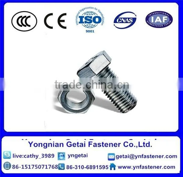 DIN Standard M26 Hex Bolt With Nut photo-3