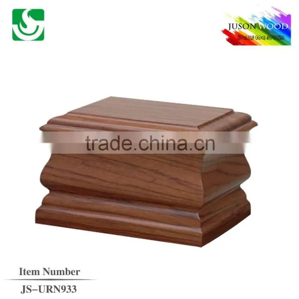 JS-URN933 New Design Wooden Funeral Urn