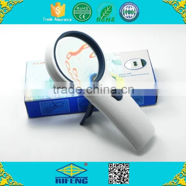 Portable Optical Instrumeng;with Led Light and Carriage;Supported Magnifying Glass photo-4