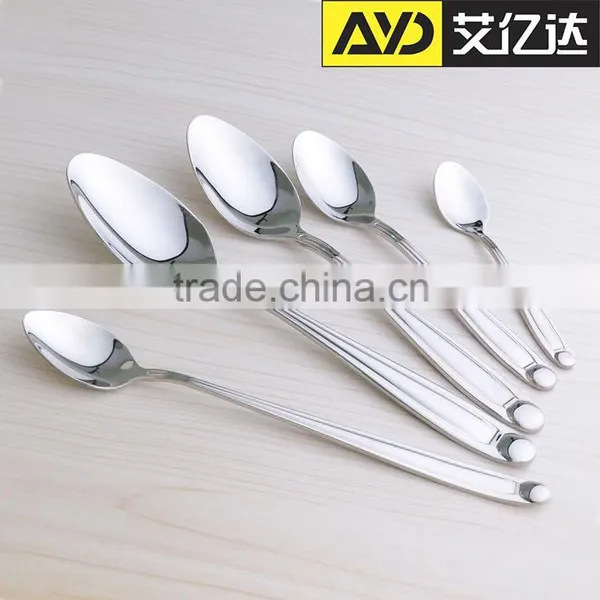 Stainless Steel Silver Cutlery Wholesale With Gold Plated Flatware Factory photo-6