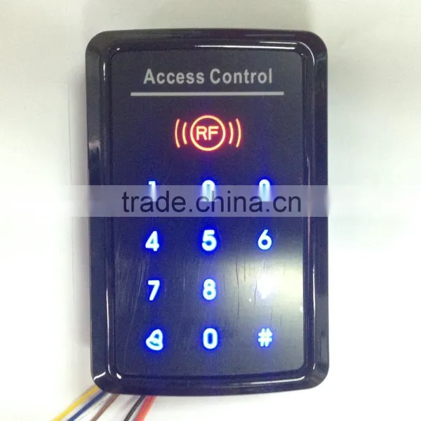 Touch Keypad Single Door Access Control Security Systems With WG26 Backlit Optional photo-4
