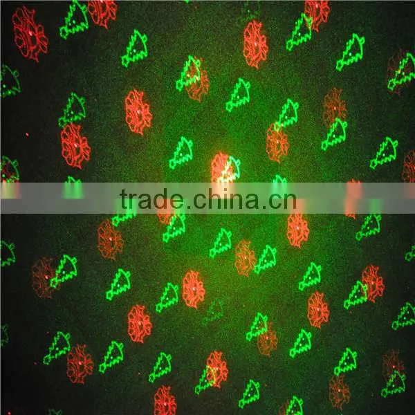 8 Gobos Mini Christmas Disco Party Laser Light photo-3