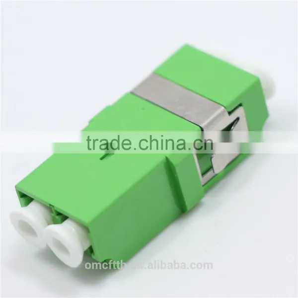 Flangeless LC APC DX Fiber Optic Adapter photo-2