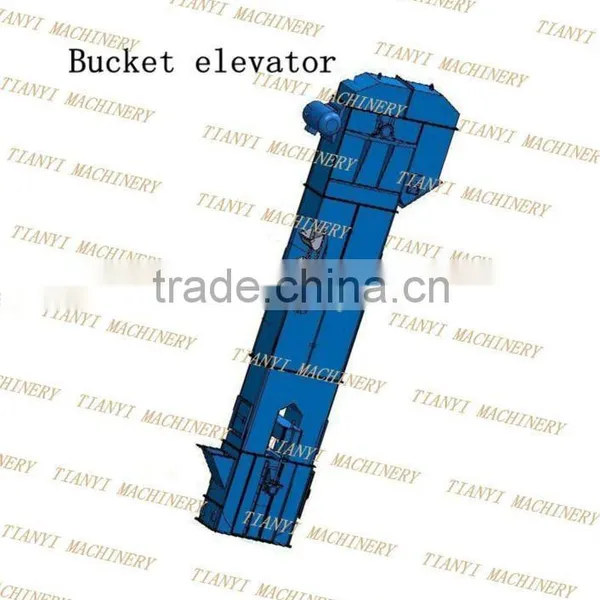 ISO Certificated Carbon Steel Vertical Chain Bucket Elevator for Cement Industry photo-4