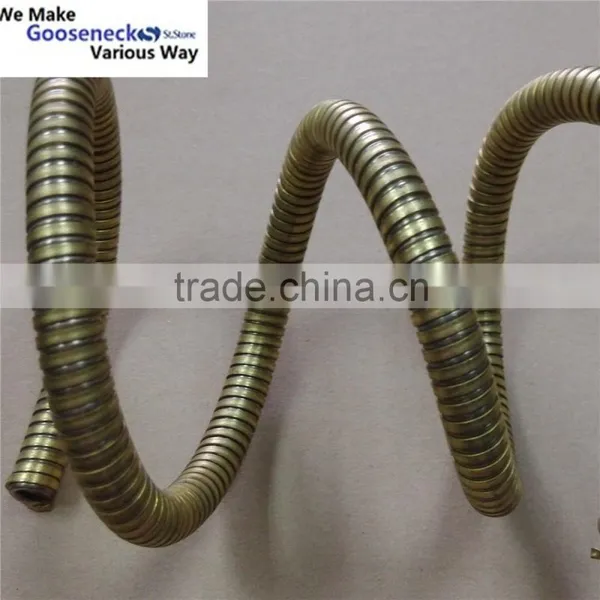 Stainless Steel & Brass Gooseneck