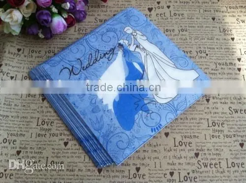 Evening Party Favors Decorative Paper Dinner Napkins photo-6