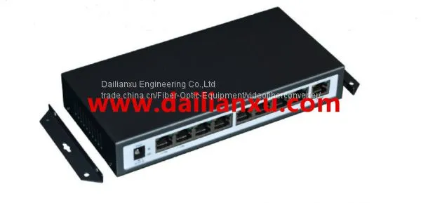 8 Ports 10/100M/1000M Gigabit POE Switch With One 1000M Uplink Ethernet Port 48VDC 24V DC photo-3