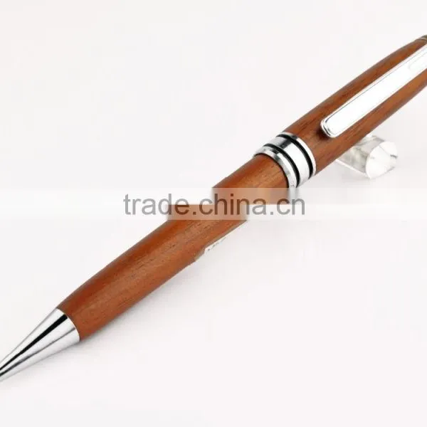 Fashion Twisted Wooden Ball Pen ,metal Ball Pen ,good Quality Gift Pen photo-2