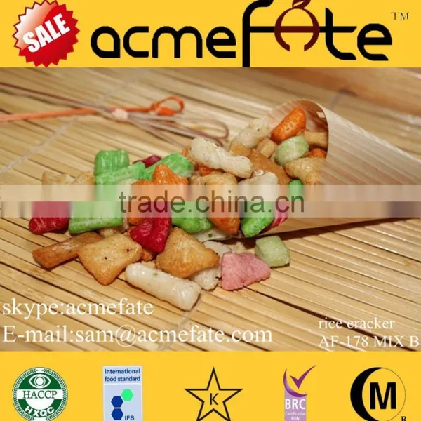 Thai Rice Cracker Popular Snack Mix Rice Crackers