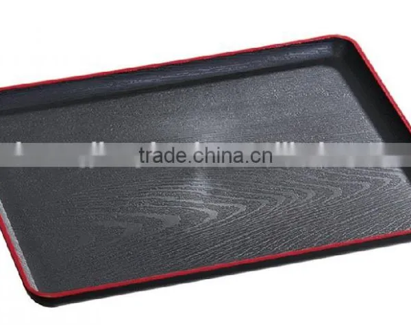 Plastic Rectangular Non-slip Tray