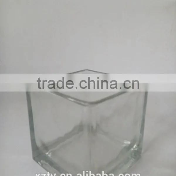 Length 80mm Square Candle Glass Holder photo-3