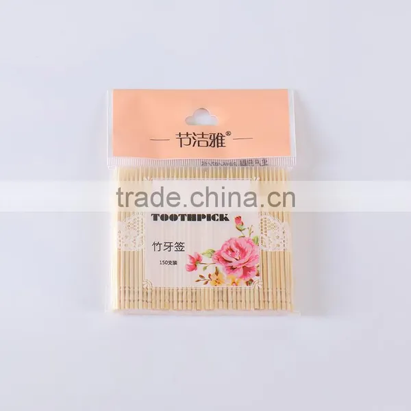 2016 New Product Clean Bamboo Skewers Toothpicks