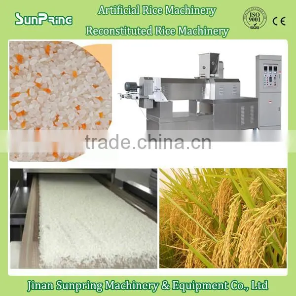 Hot Sale Twin Screw Sunpring Artificial RIce Machine, Instant Rice Reconsititued Rice Production Line photo-5