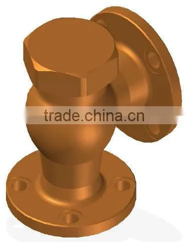 Bronze 16K Lift Check Angle Valve (Union Bonnet Type)