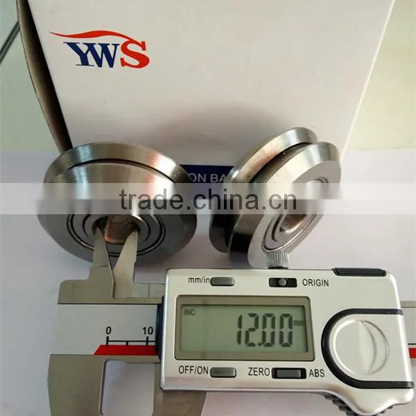 China Market Steel v Slot Wheels v Groove Bearing v Groove Track 12x45.7x15.8 RM3 photo-5