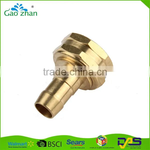 Garden Hose 3/4 Female Reducing Small Union /brass Female Small Union Fitting /brass Pipe Fitting Quick Union photo-3